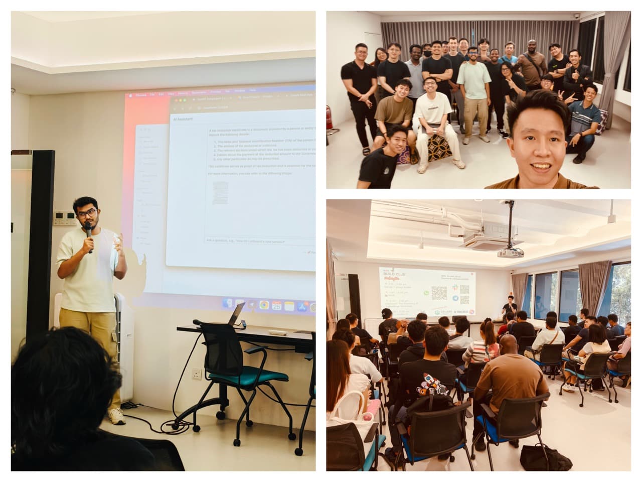 Build Club AI community event in Damansara